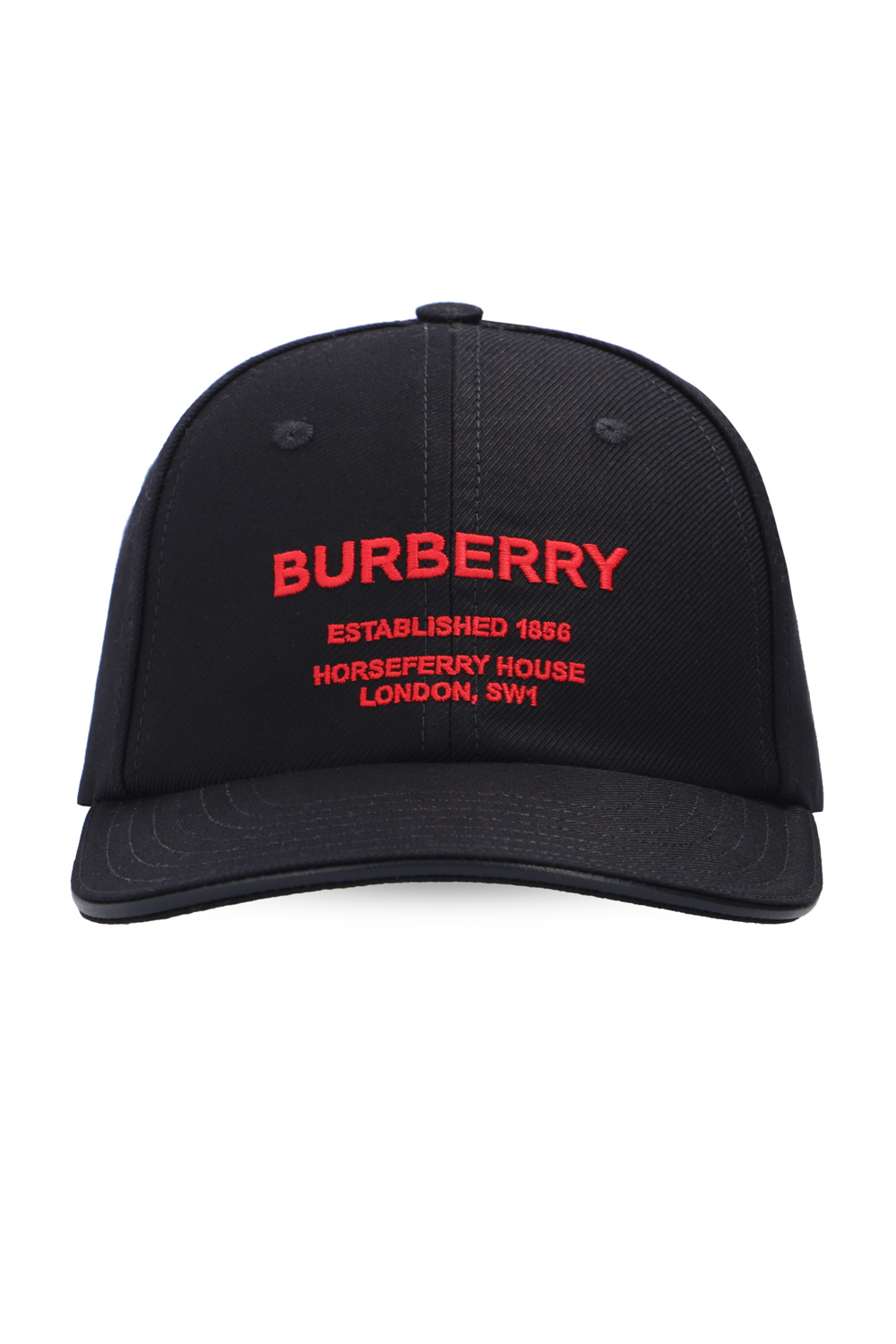 Black burberry hot sale cap